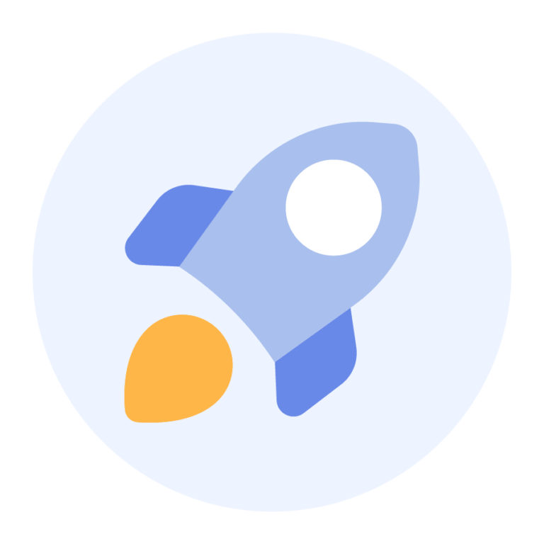 Rocket ship icon