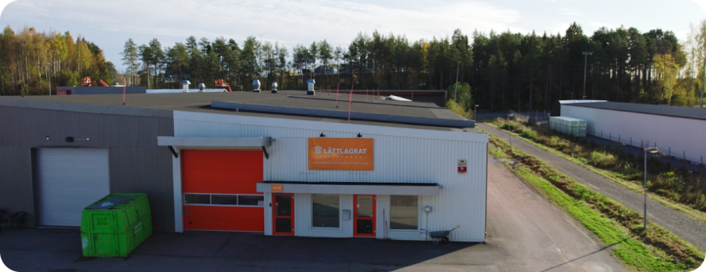 A self-storage facility in Sweden