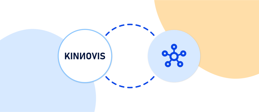 Illustration of data syncing with your company logo