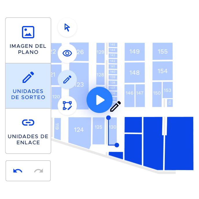 Facility map builder screenshot