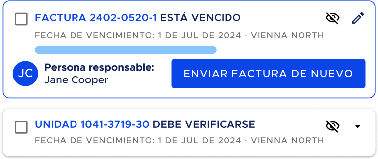 Task dashboard screenshot