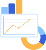 Analytics and reports illustartion