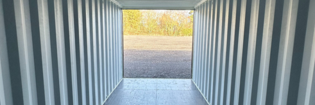 Container self-storage facility